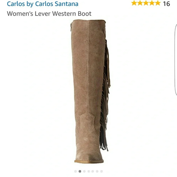 Carlos by Carlos Santana Doe Lever Boots - Picture 5 of 10